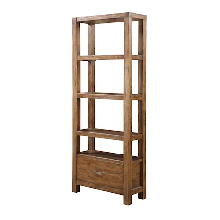 Etagere with Three Shelves and Drawer